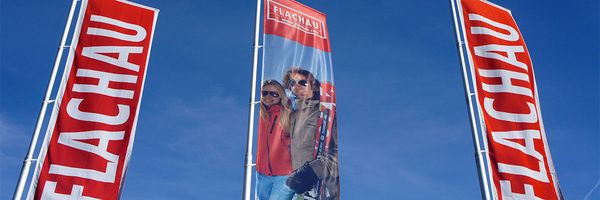 TVB Flachau - Fahnen TVB Flachau - Fahnen