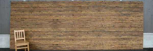 Gehackte 3-Schichtplatte bedruckt mit Altholzoptik Gehackte 3-Schichtplatte bedruckt mit Altholzoptik