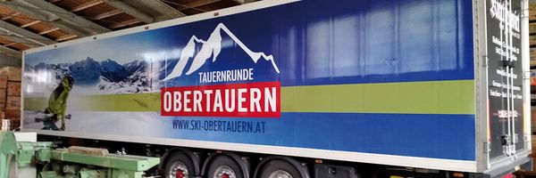 Liftgemeinschaft Obertauern LKW Beschriftung Liftgemeinschaft Obertauern LKW Beschriftung