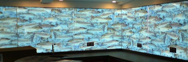 Igler Forellenzucht Kaernten - LED-Lichtkasten mit Plexibild Igler Forellenzucht Kaernten - LED-Lichtkasten mit Plexibild